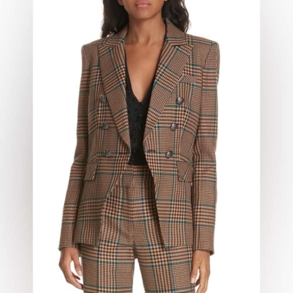 Veronica Beard Miller Wool Blend Dickey Blazer